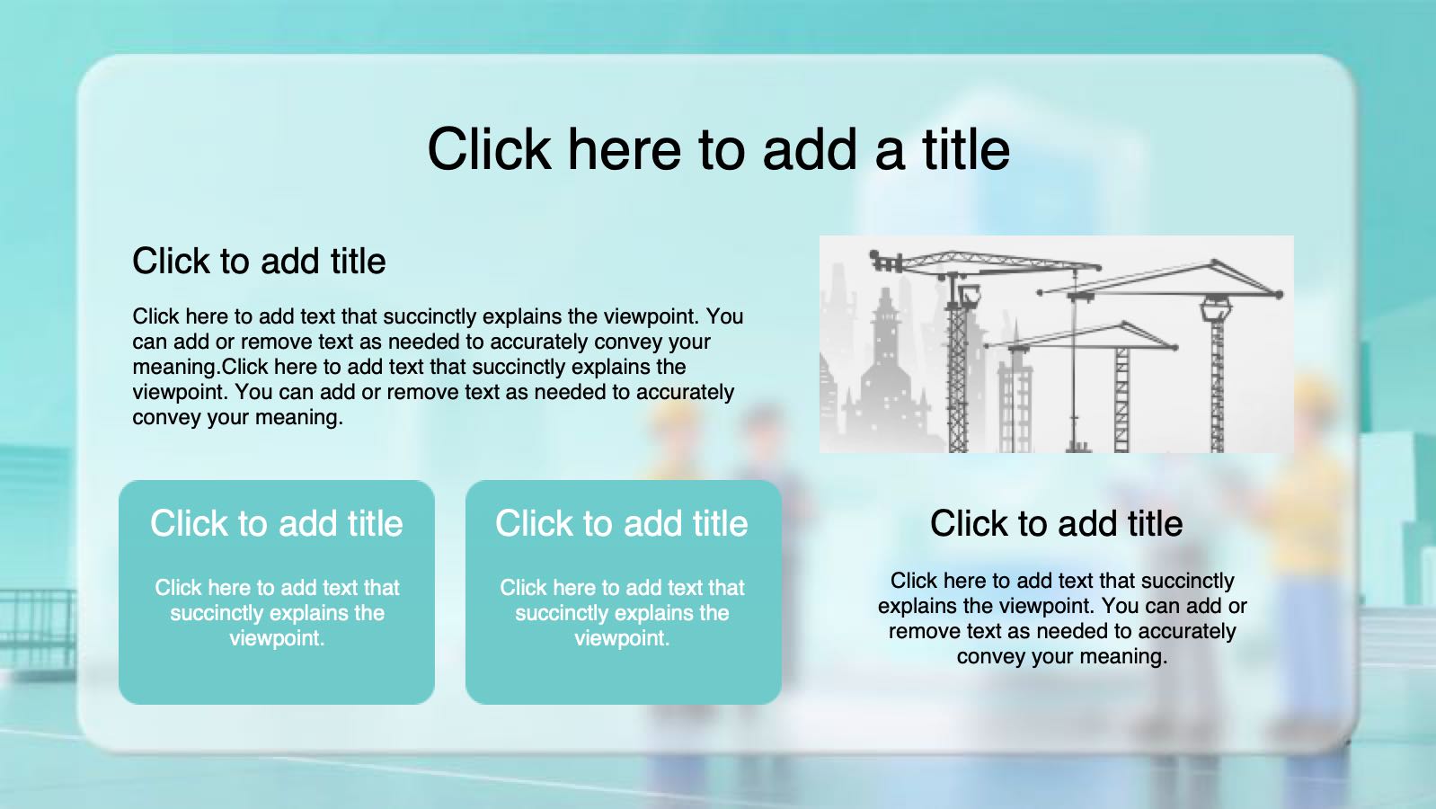 Green Production Safety PPT PowerPoint template preview 4