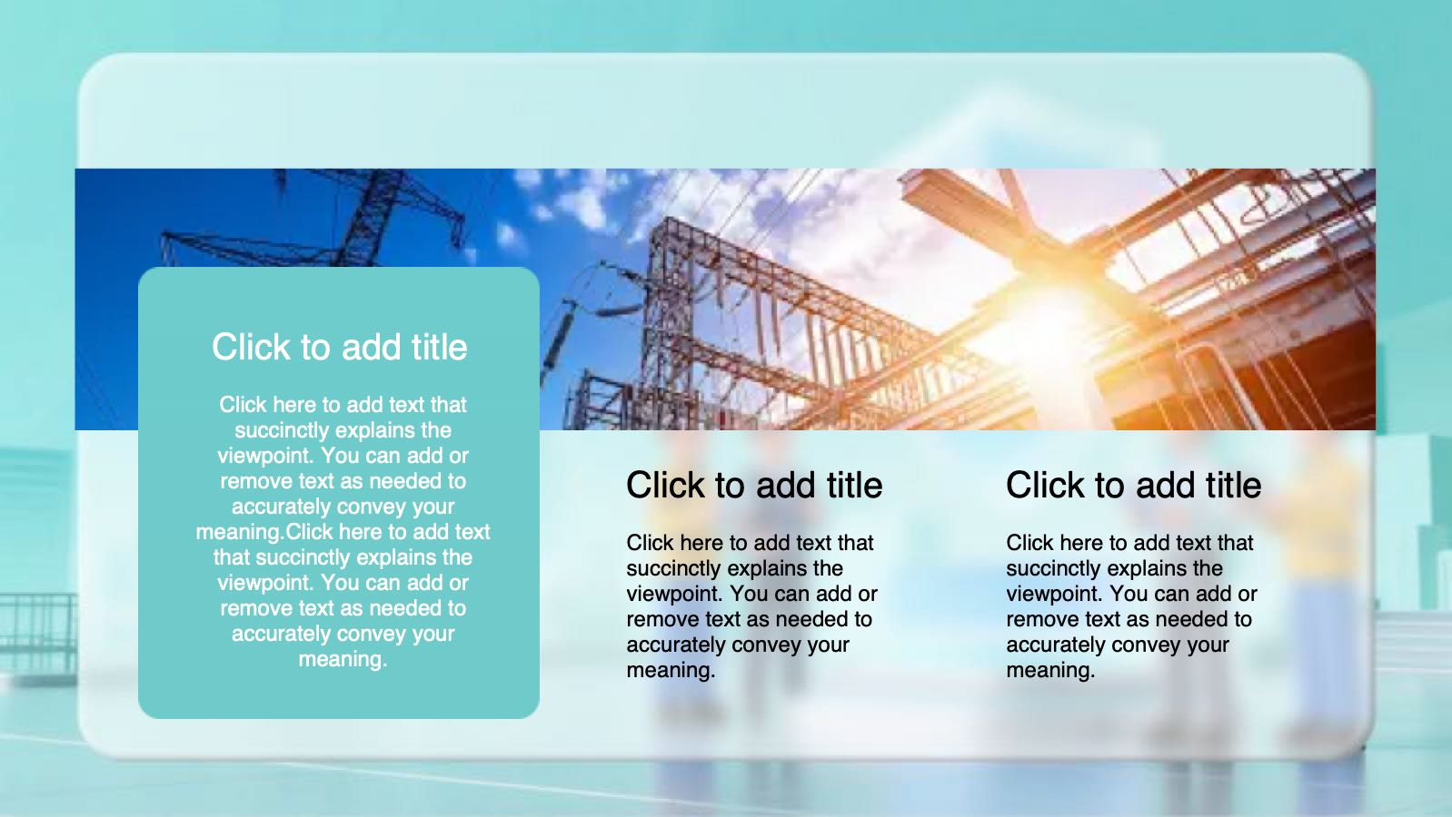 Green Production Safety PPT PowerPoint template preview 5
