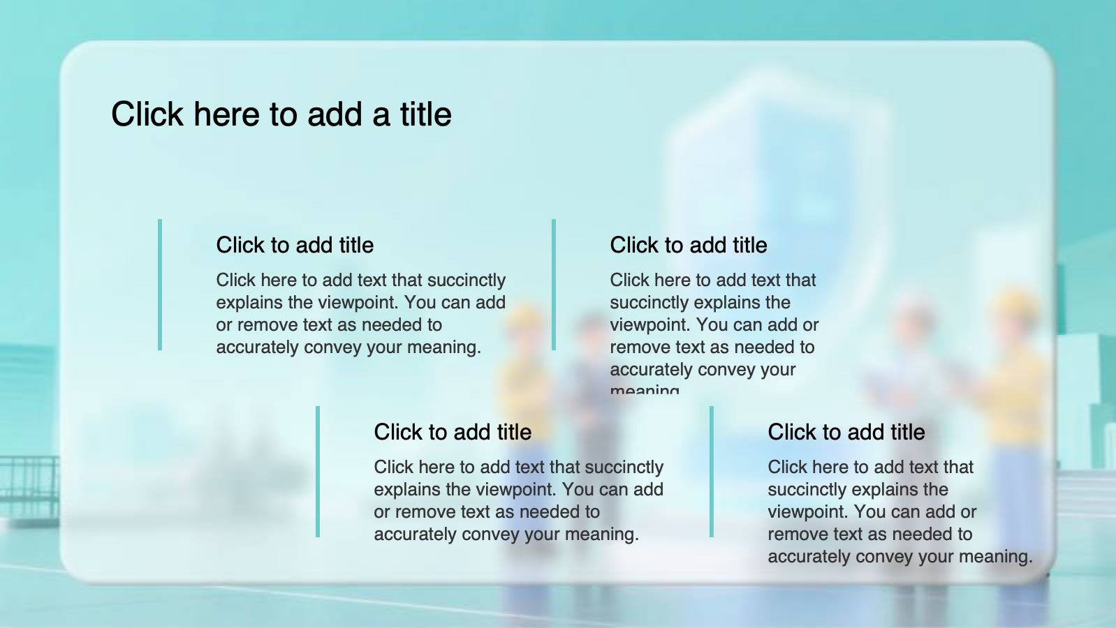 Green Production Safety PPT PowerPoint template preview 9
