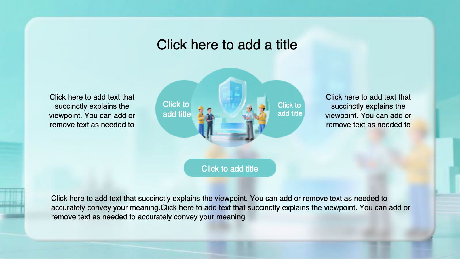 Green Production Safety PPT PowerPoint template preview 10