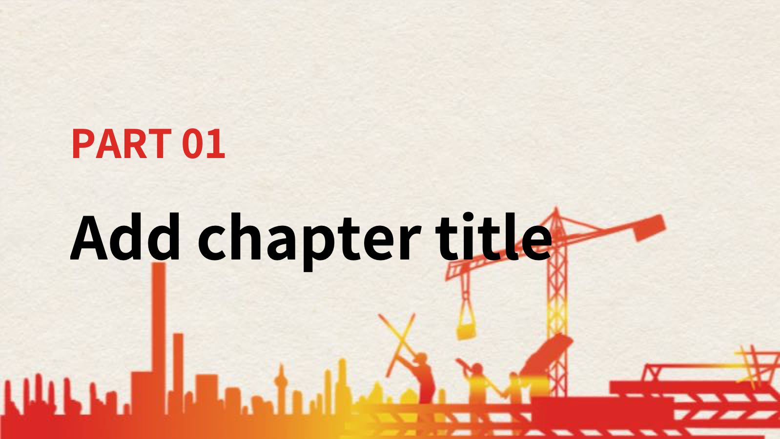 Red Production Safety PPT PowerPoint template preview 3