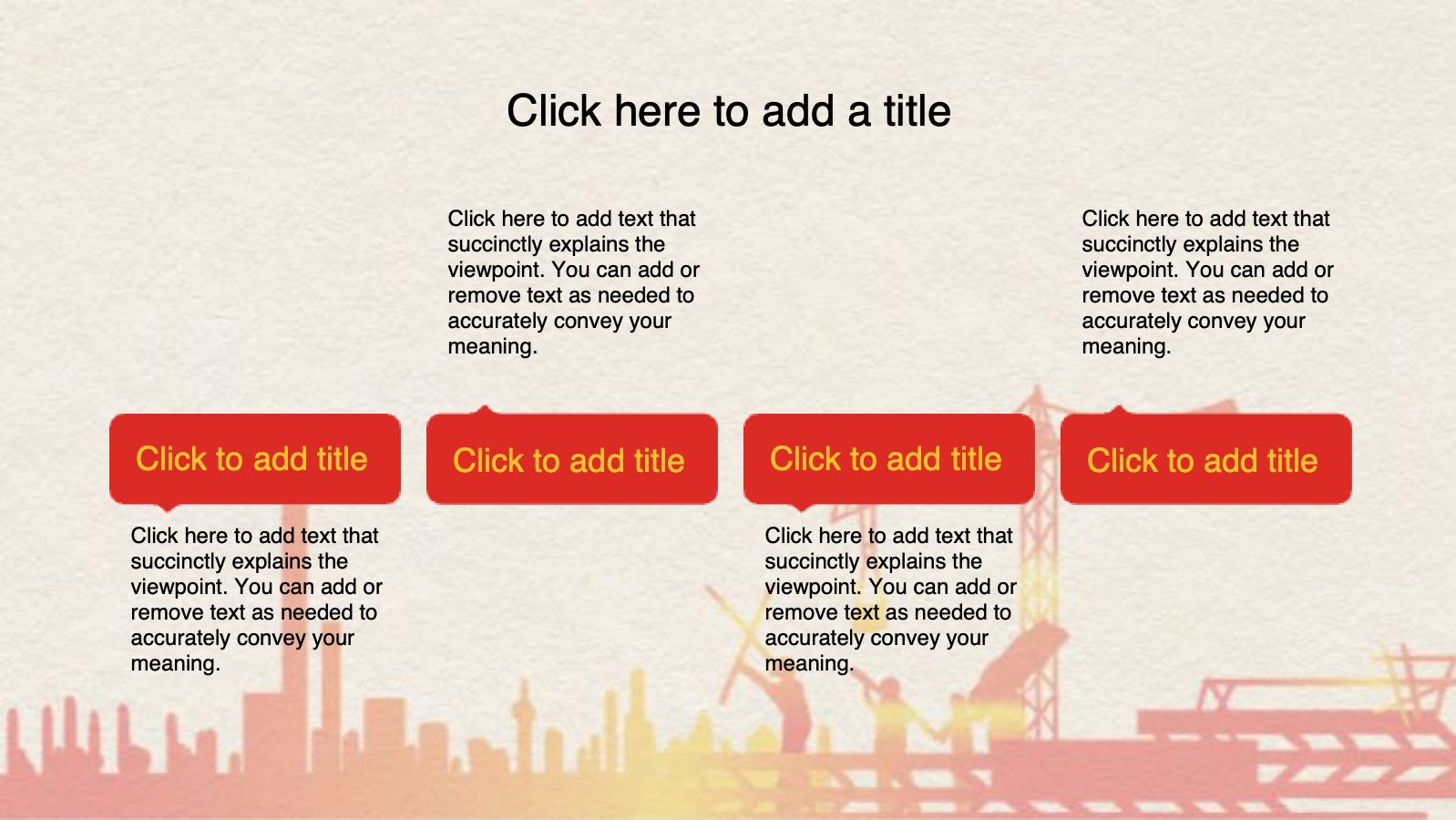 Red Production Safety PPT PowerPoint template preview 9