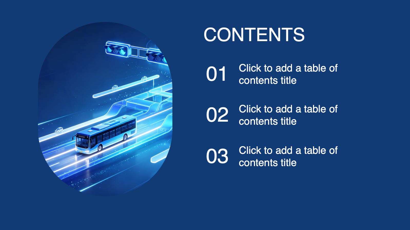 Transportation Technology PowerPoint template preview 2