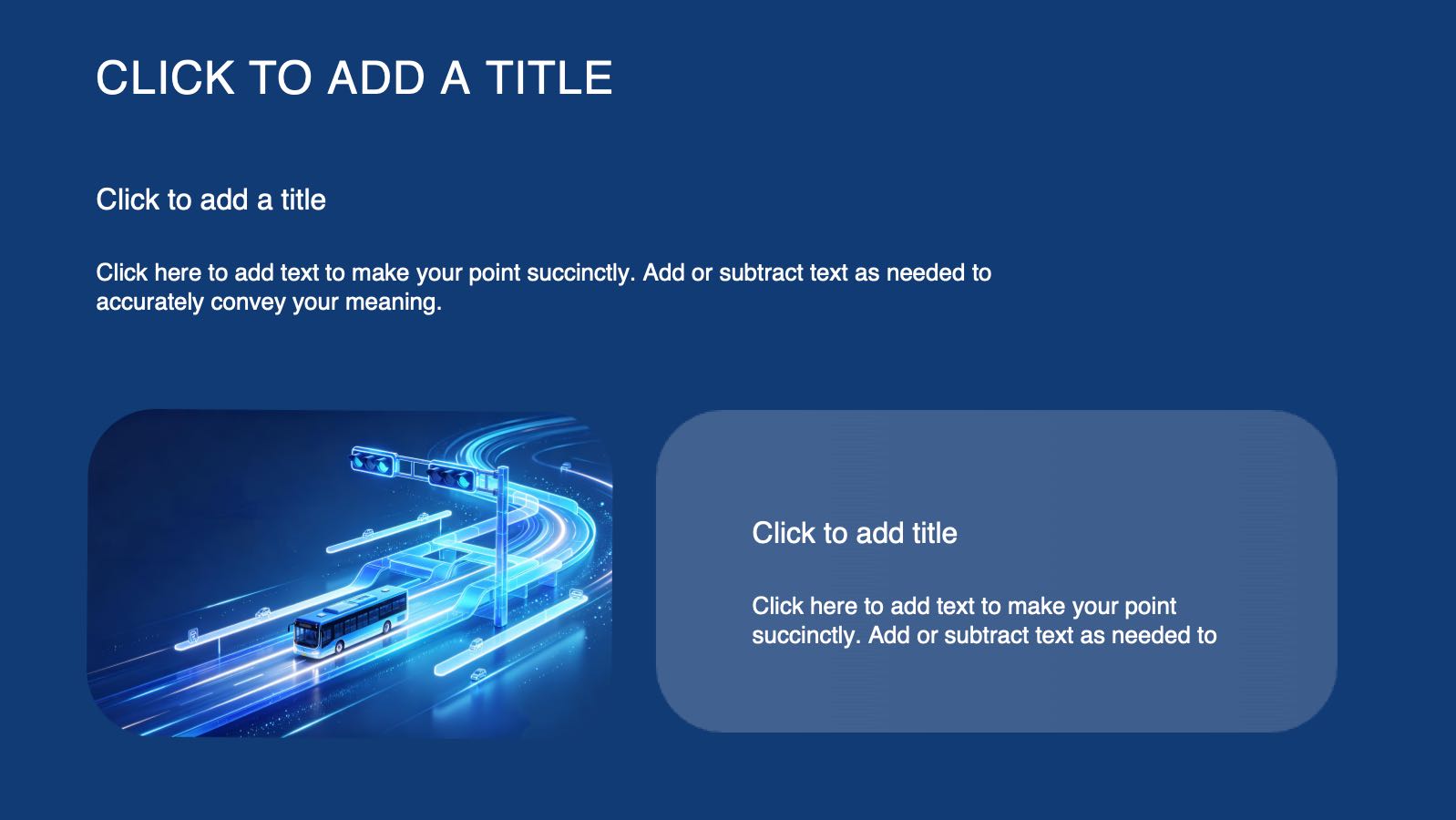Transportation Technology PowerPoint template preview 4