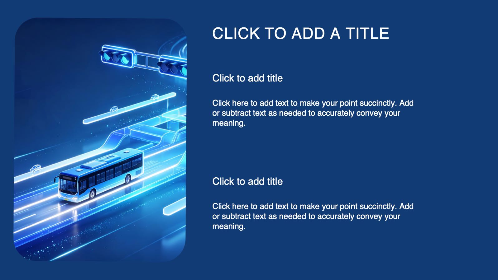 Transportation Technology PowerPoint template preview 5