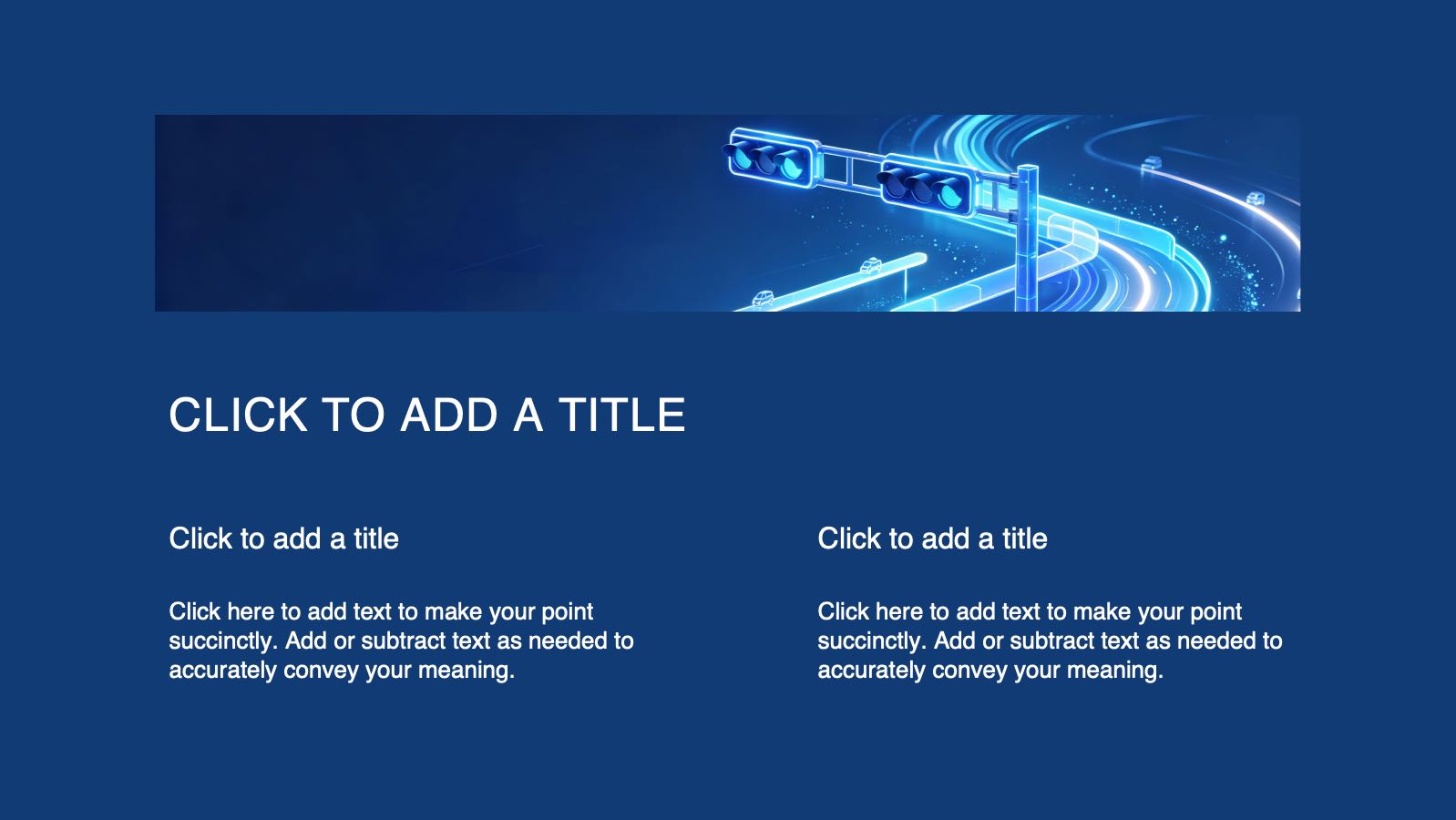 Transportation Technology PowerPoint template preview 6