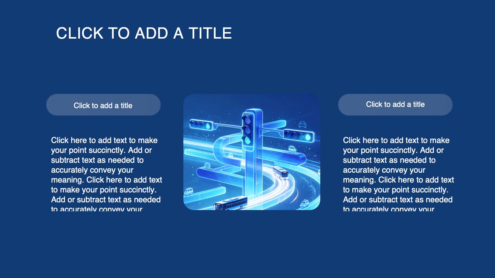 Transportation Technology PowerPoint template preview 9