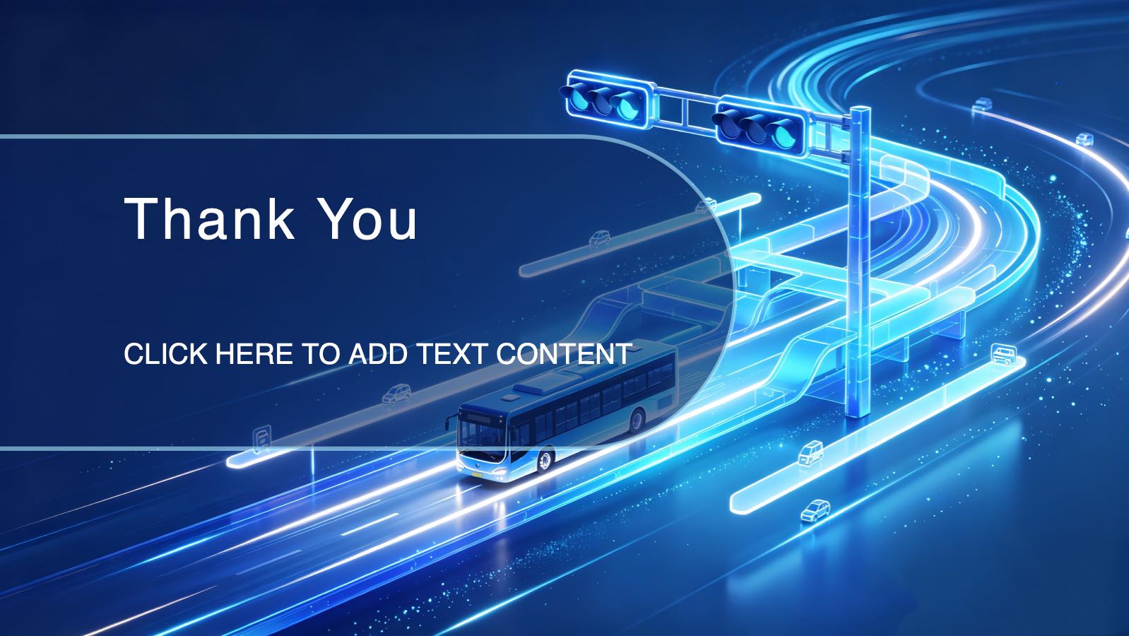 Transportation Technology PowerPoint template preview 12