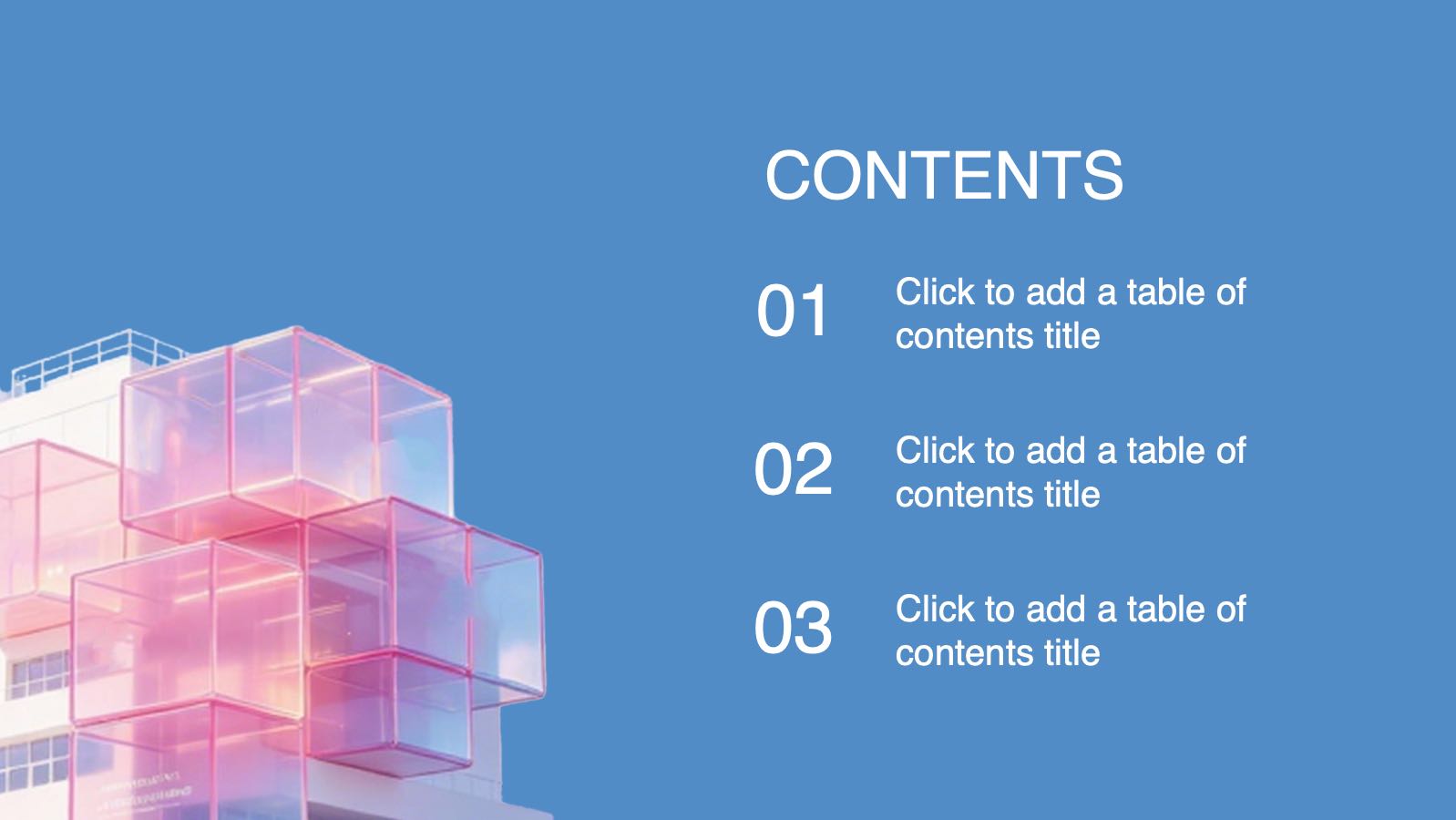 Tech style template PowerPoint template preview 2
