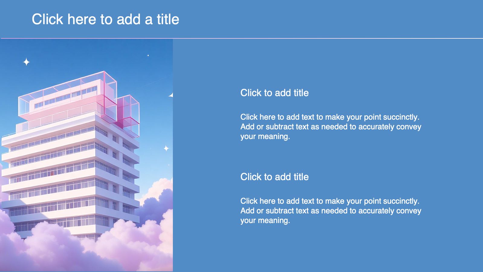 Tech style template PowerPoint template preview 10