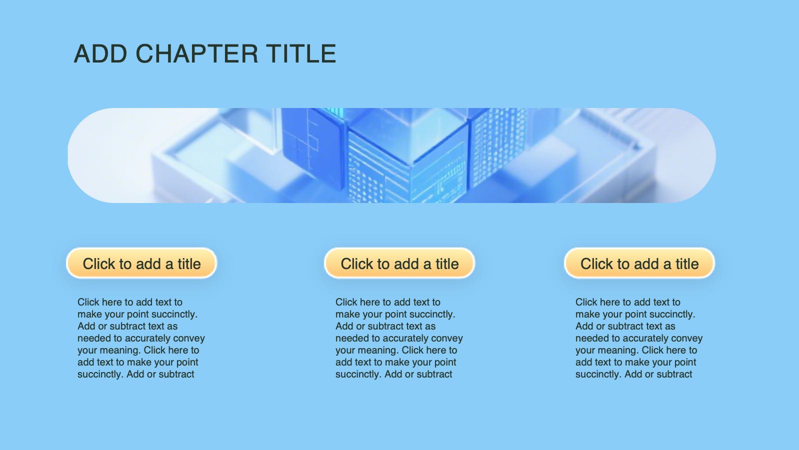 Urban technology style template PowerPoint template preview 6