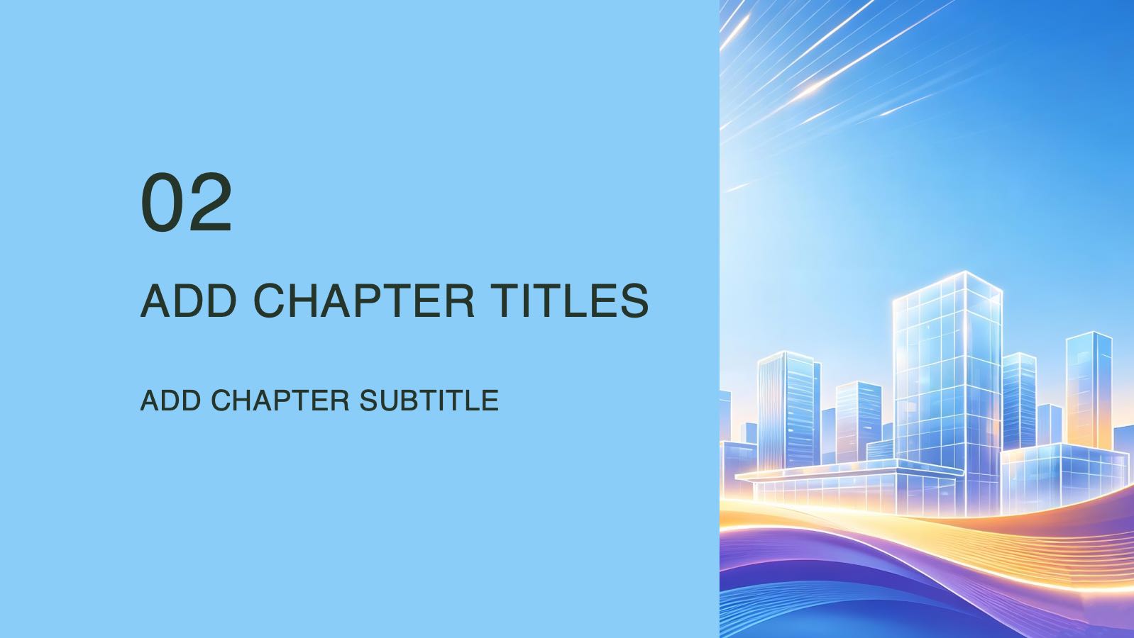 Urban technology style template PowerPoint template preview 7