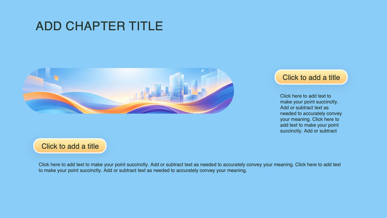 Urban technology style template PowerPoint template preview 9
