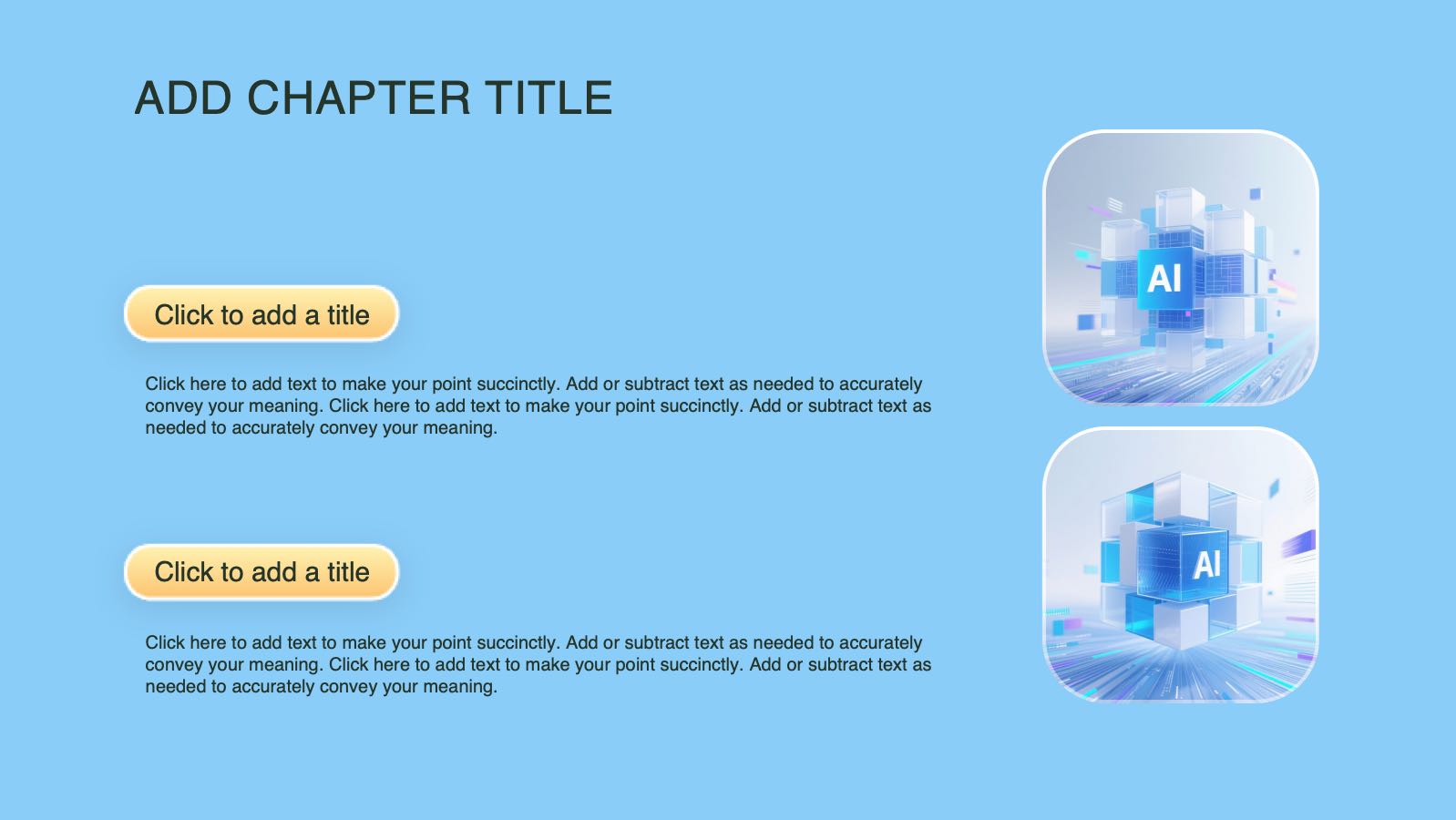Urban technology style template PowerPoint template preview 11