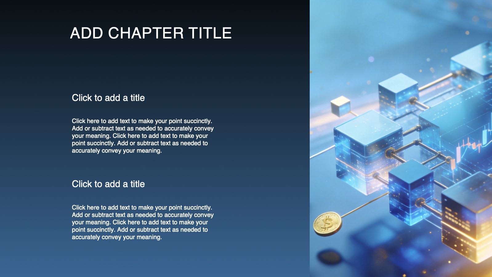 FinTech Template PowerPoint template preview 5