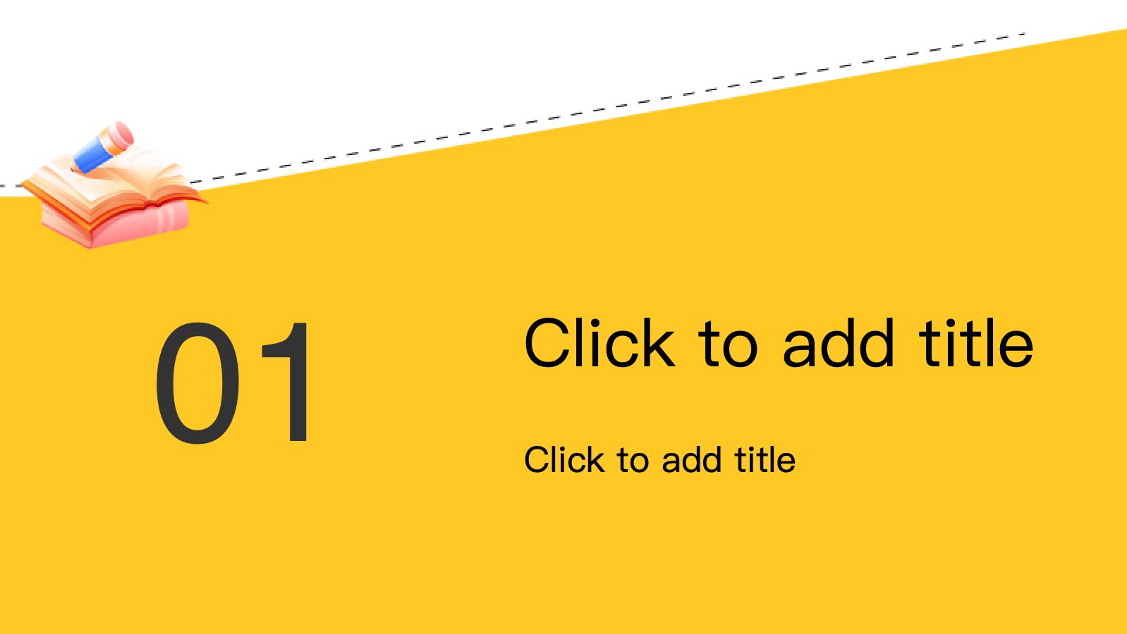 Fun_Reading_PPT_Template_English PowerPoint template preview 3