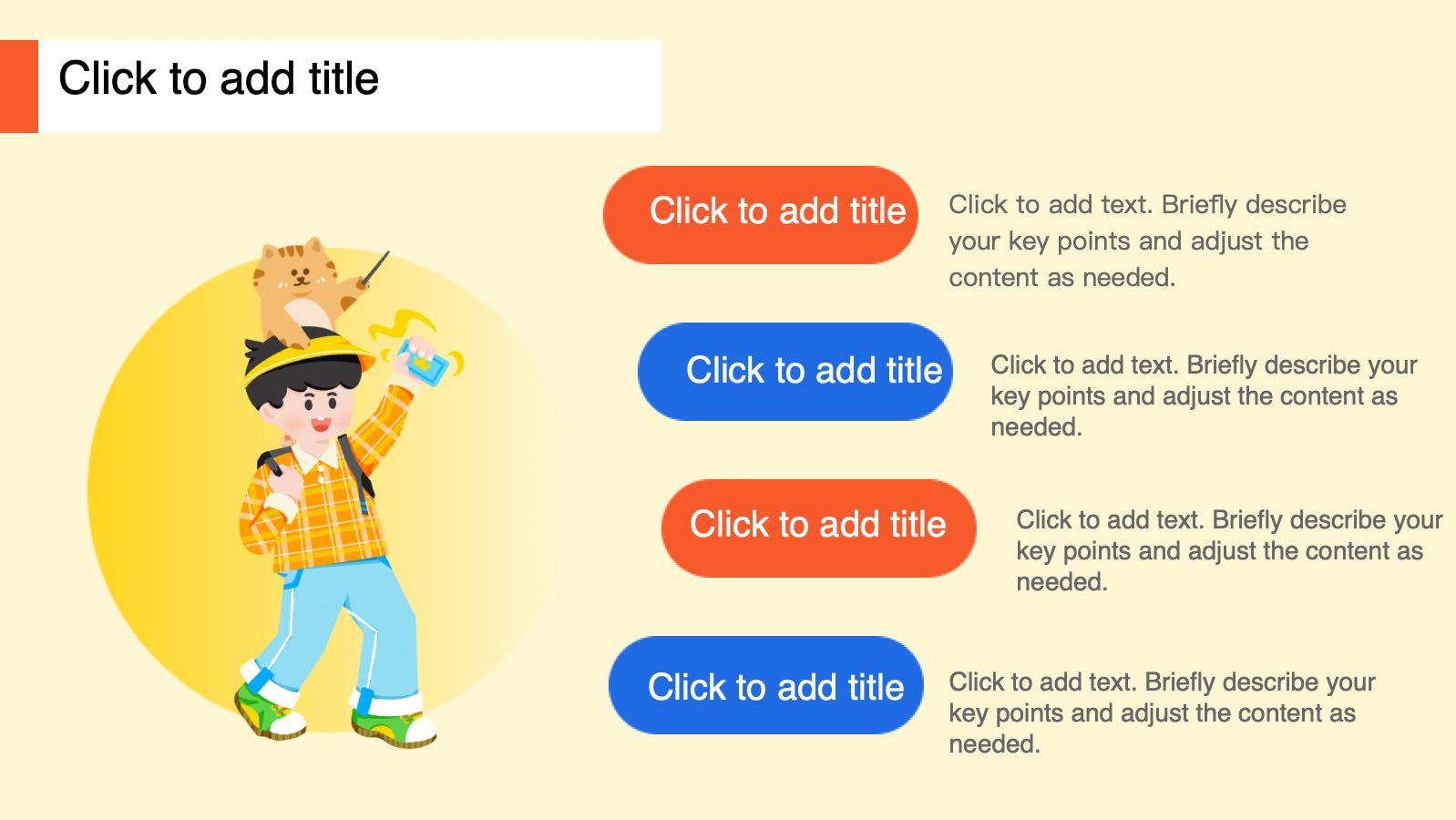 Fun_Reading_PPT_Template_English PowerPoint template preview 5