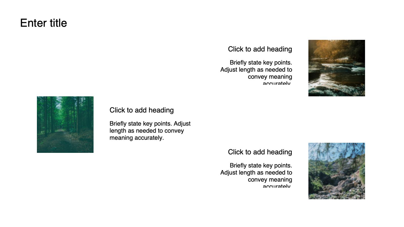 Green Natural Style Co-Create a Green Future PowerPoint template preview 7