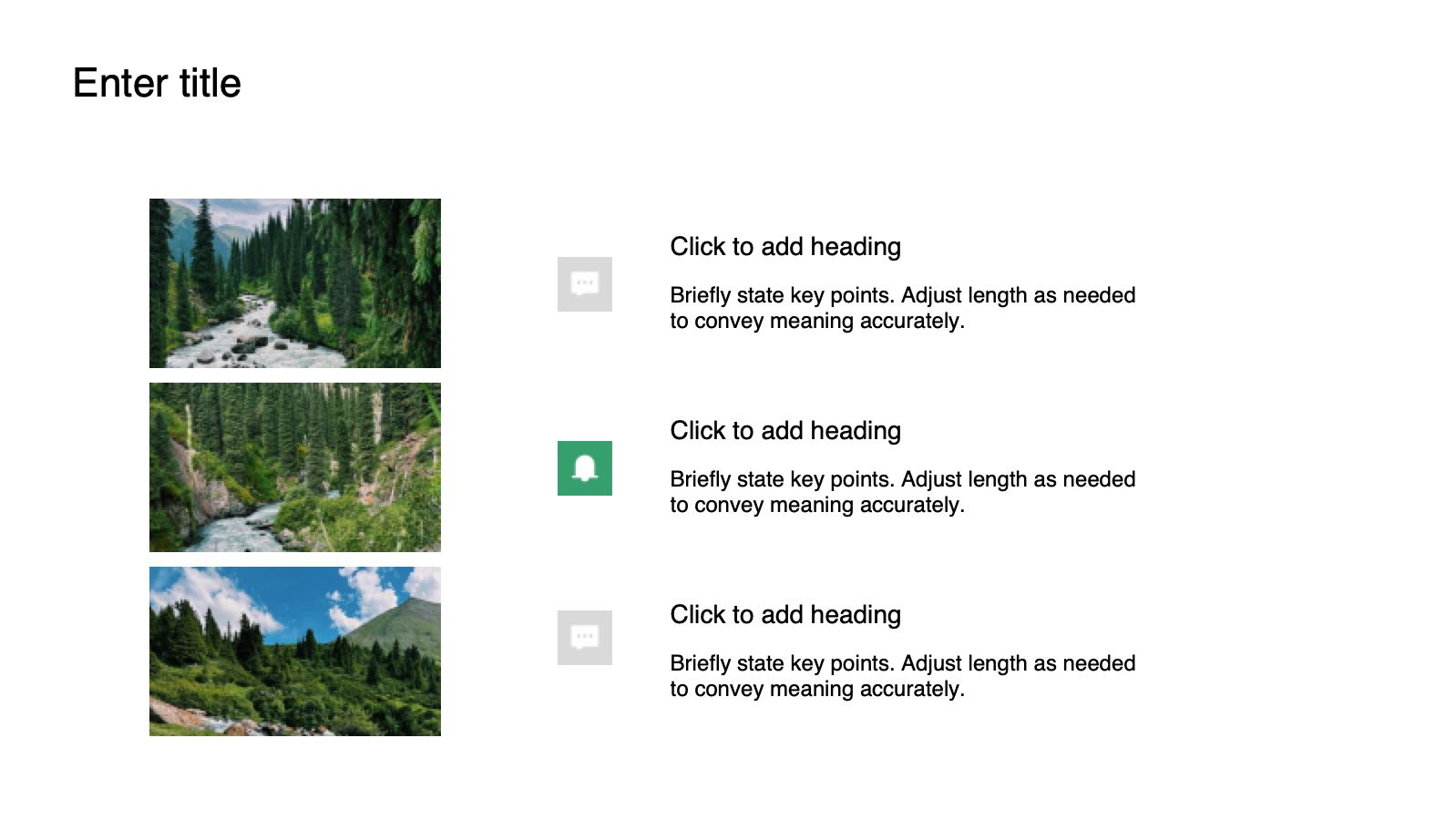 Green Natural Style Co-Create a Green Future PowerPoint template preview 11