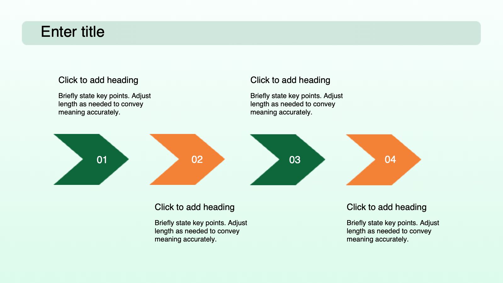 Green Illustration Style Humans and Nature Coexist PowerPoint template preview 7