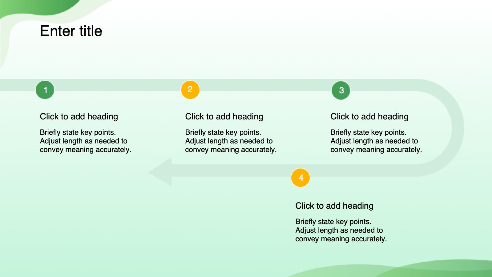 Green Illustrated Aesthetics Green Commuting PowerPoint template preview 5
