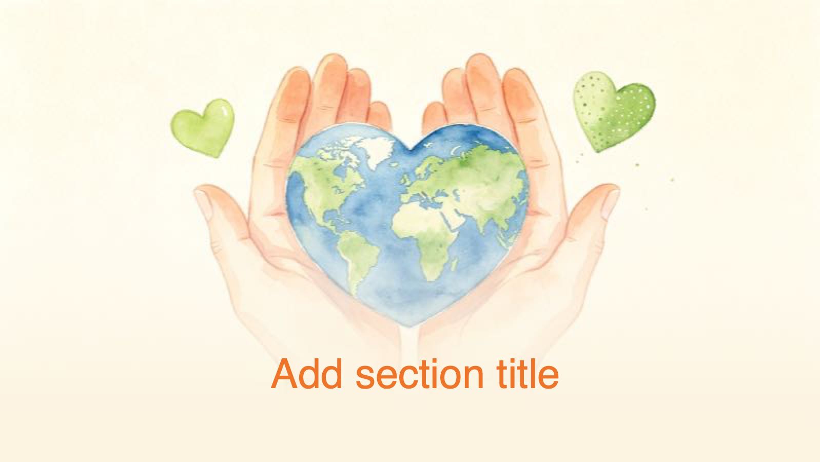 Yellow Illustration Style Natural Disasters PowerPoint template preview 3