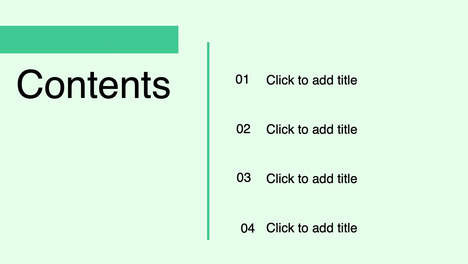 녹색 일러스트레이션 스타일 의료 템플릿 PowerPoint template preview 2