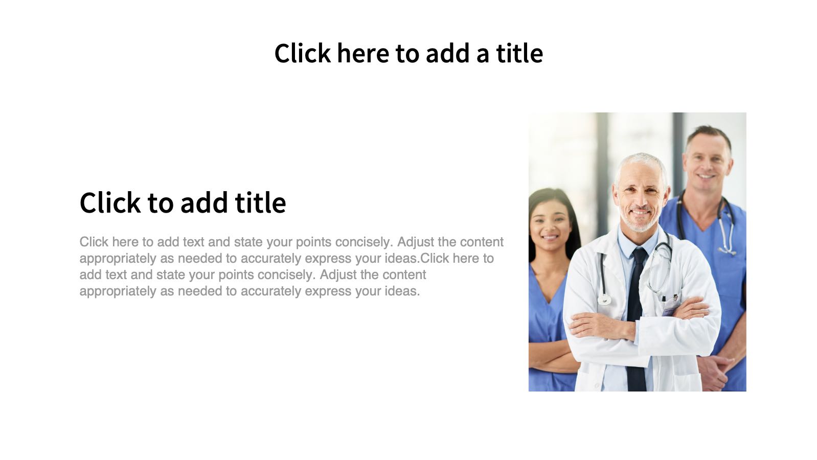녹색 일러스트레이션 스타일 의료 템플릿 PowerPoint template preview 5