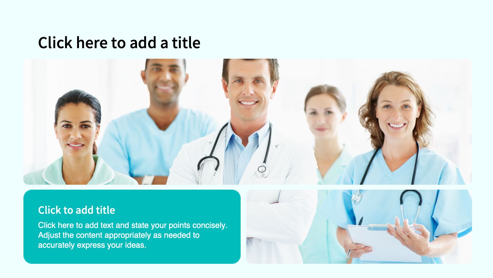 Green Modern Medical Template PowerPoint template preview 10
