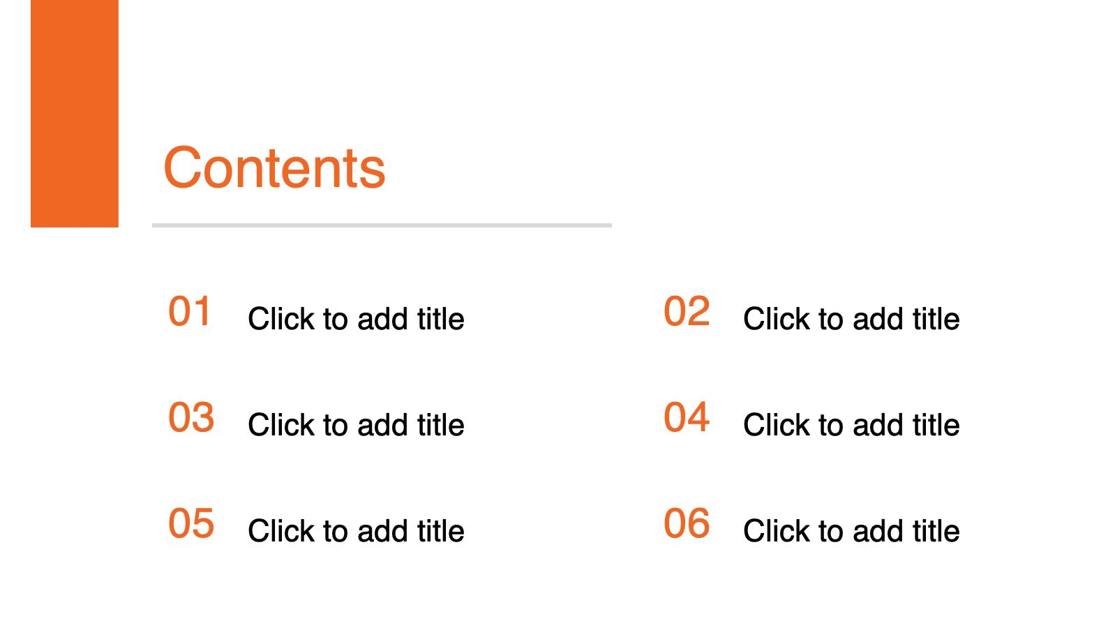 Orange Flat Style Medical Template PowerPoint template preview 2