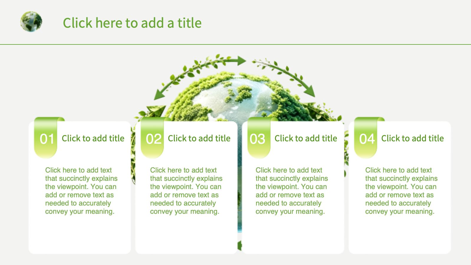 Forest Environmental Protection Template PowerPoint template preview 11