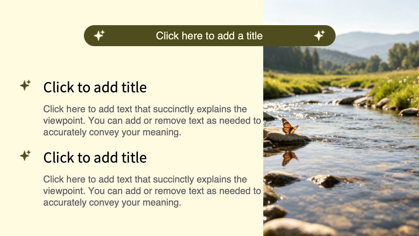 绿色环保模板 PowerPoint template preview 4