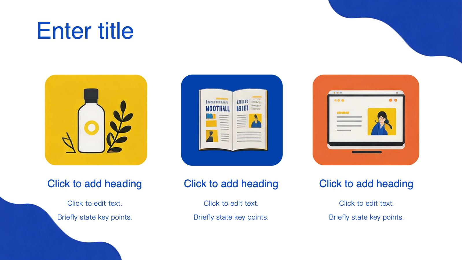 Professional Flat Templates PowerPoint template preview 6