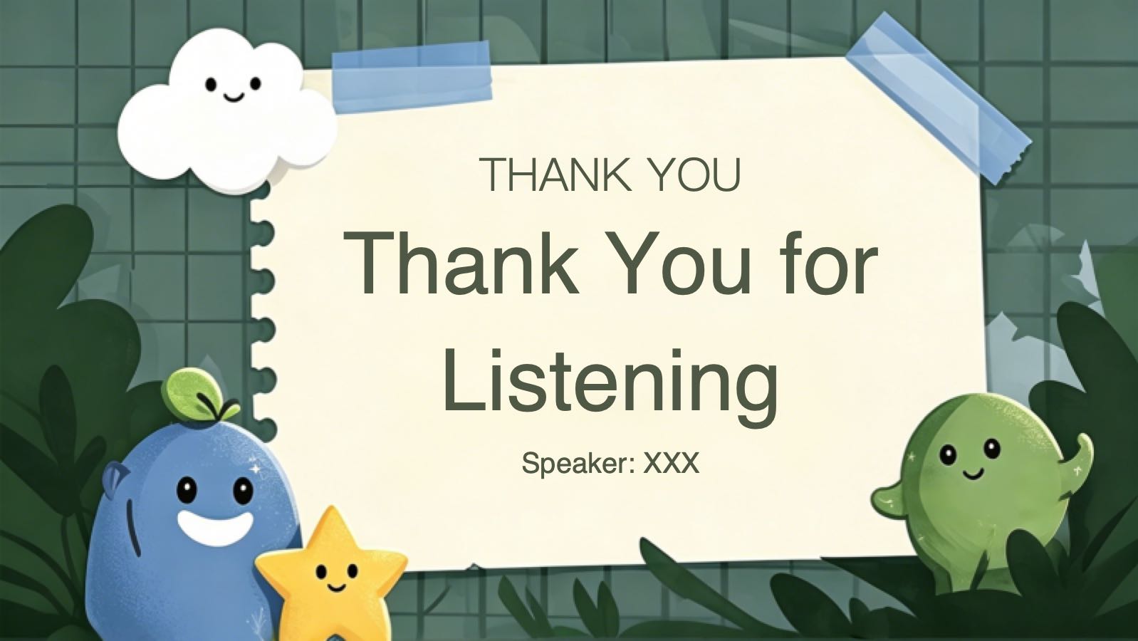 Jungle Flat Template PowerPoint template preview 11