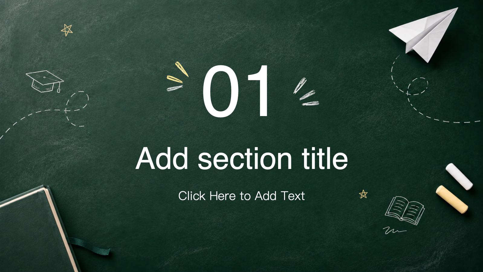 Pré-visualização do modelo PPT Voltar à escola, diapositivo 3