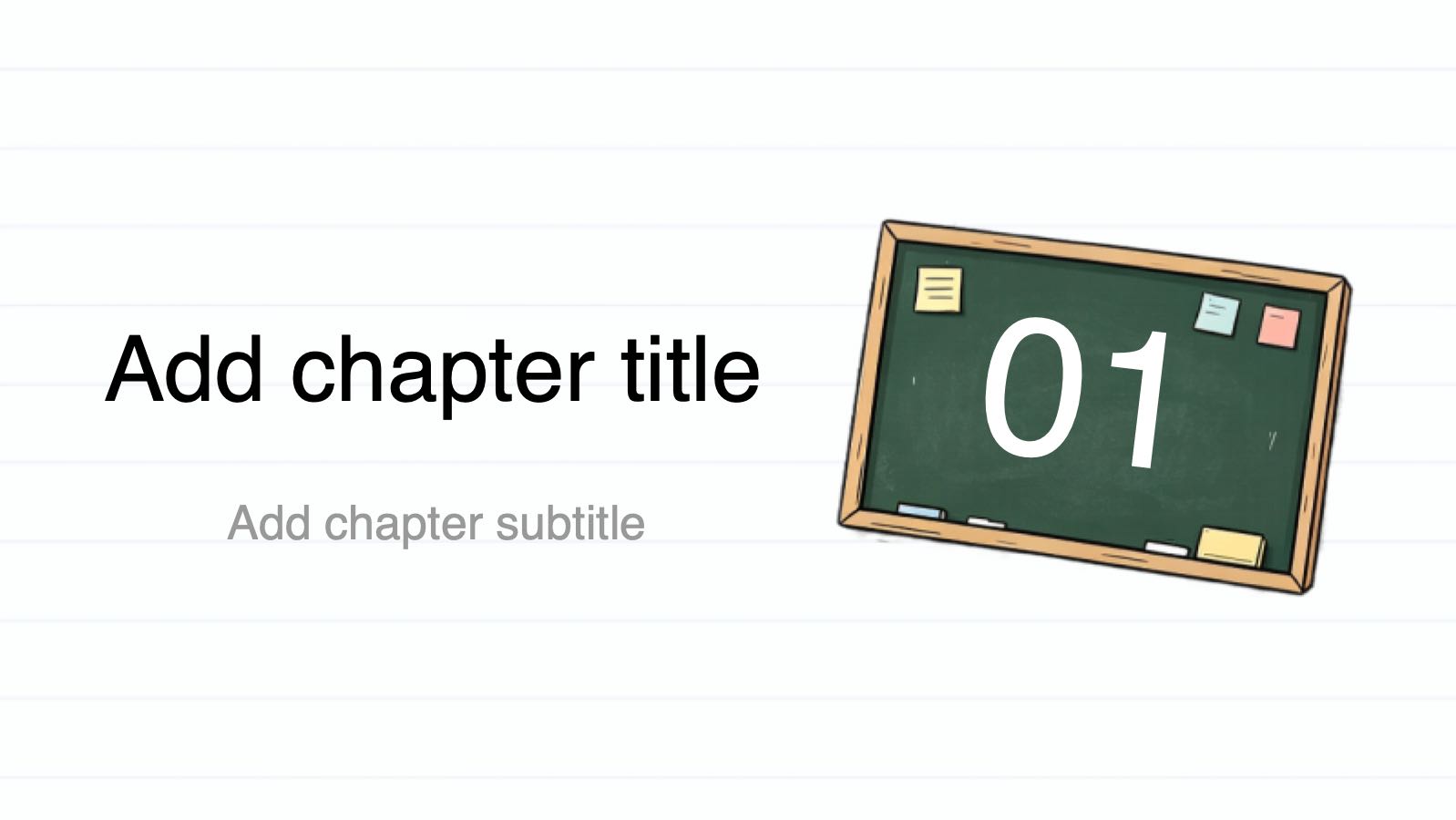 Pré-visualização do modelo PPT Template de Temporada de Volta à Escola, diapositivo 3