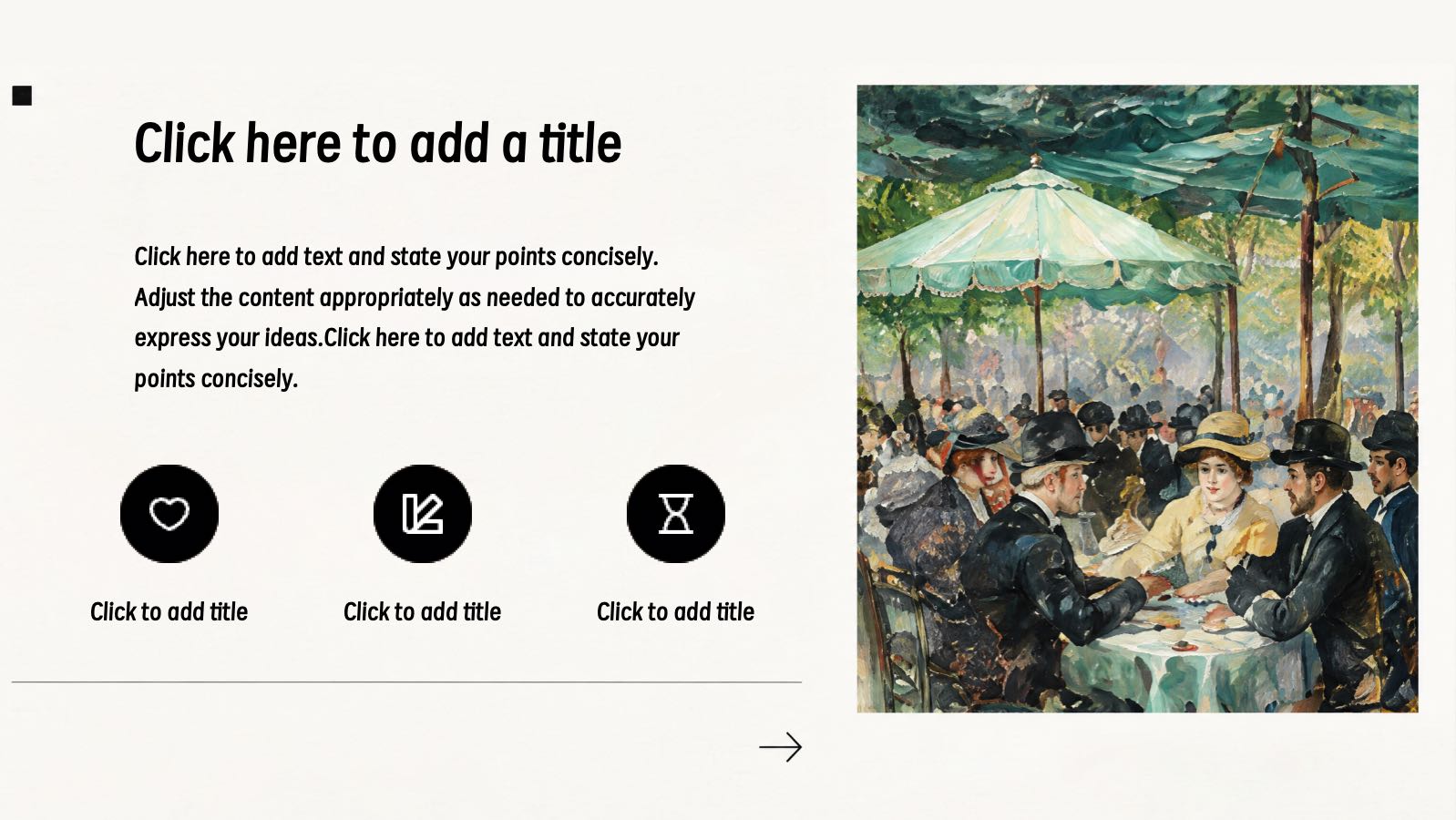 Watercolor Style Art Template PowerPoint template preview, slide 5